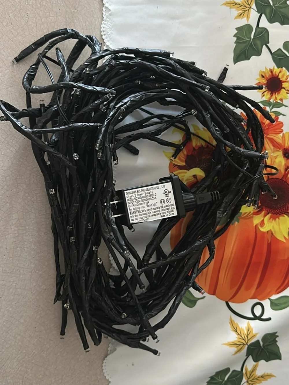 Warm White Branch LED String Lights - Decorative Wall Accent